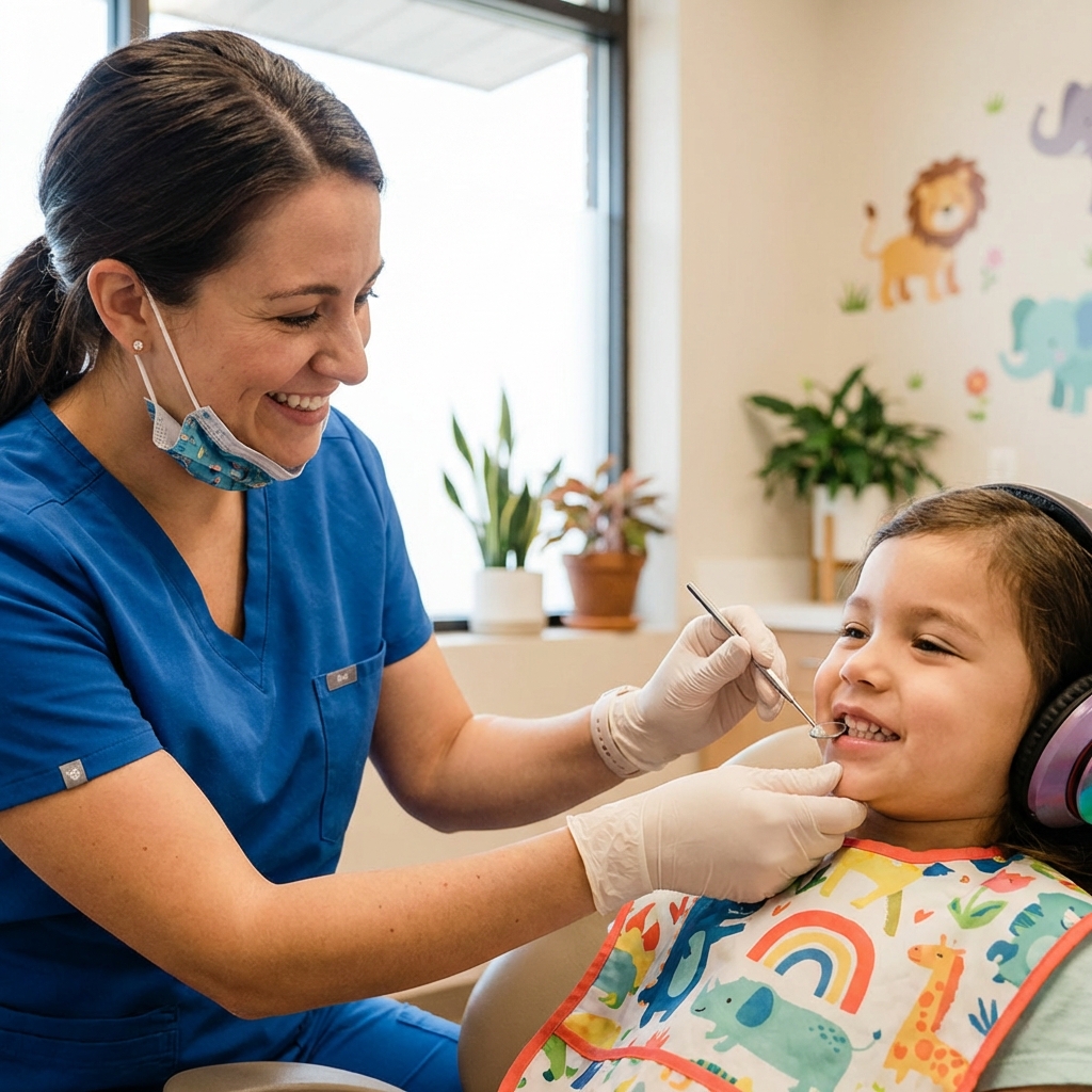 Painless Cavity Treatment